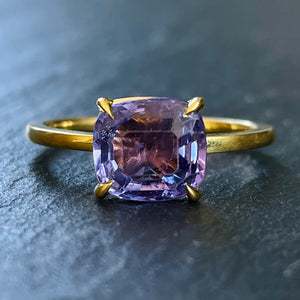 APOR Bespoke ~ Purple Sapphire Ring