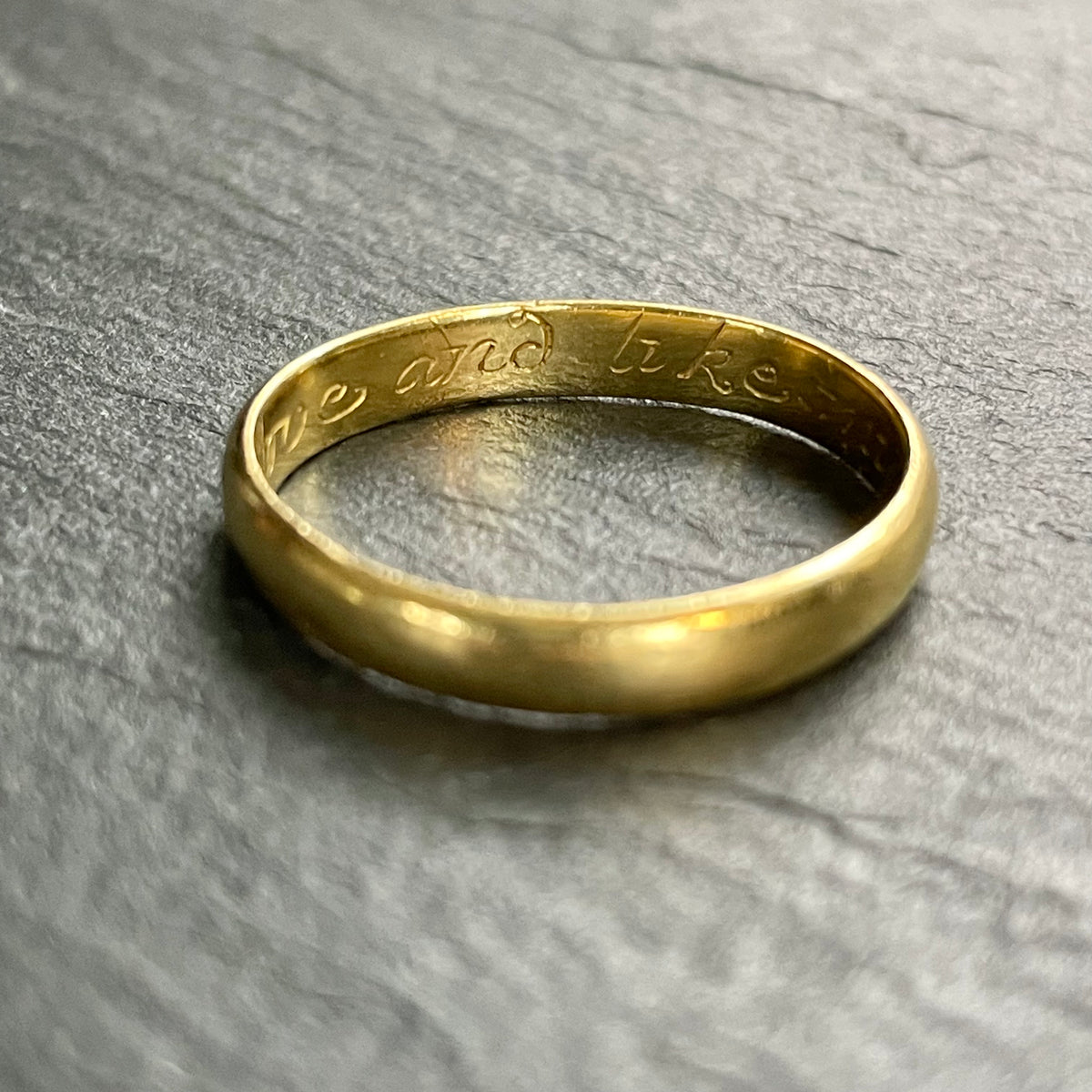 Gold Posy Ring – A Pocket of Rocks