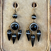 Load image into Gallery viewer, Banded Agate Earrings

