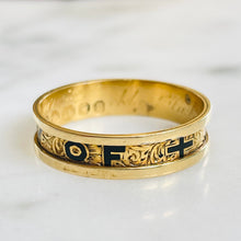 Load image into Gallery viewer, “In Memory Of” Mourning Ring
