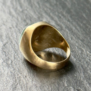 Bespoke Aquamarine Signet Ring