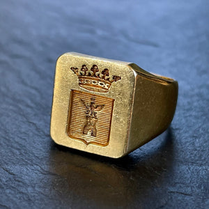 On hold - French Signet Ring