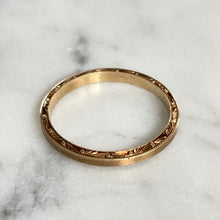 Load image into Gallery viewer, Engraved Gold Band
