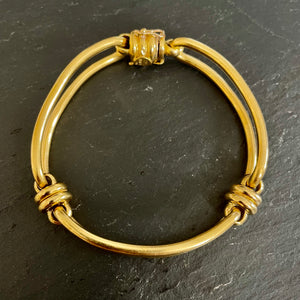 Vintage Italian Gold Bracelet