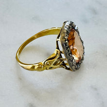 Load image into Gallery viewer, Imperial Topaz and Diamond Ring
