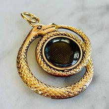 Load image into Gallery viewer, Snake Locket Pendant
