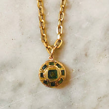 Load image into Gallery viewer, Iberian Emerald Pendant
