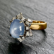 Load image into Gallery viewer, Bespoke Star Sapphire Ring
