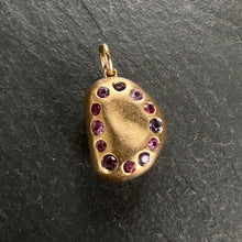 Load image into Gallery viewer, 20k Gold Sapphire Pendant 1
