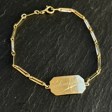 Load image into Gallery viewer, French Gold “Choupette” Bracelet
