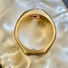 Load image into Gallery viewer, Bespoke Diamond &amp; Spinel *Gemini* Ring
