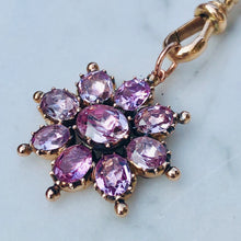 Load image into Gallery viewer, Foiled Pink Topaz Pendant
