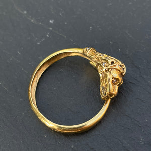 Lion Head Ring