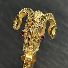 Load image into Gallery viewer, Gold Ram Earrings
