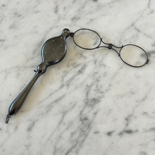 Load image into Gallery viewer, Gunmetal &amp; Turquoise Lorgnette
