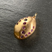 Load image into Gallery viewer, 20k Gold Sapphire Pendant 6
