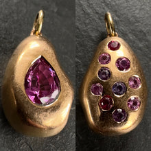 Load image into Gallery viewer, 20k Gold Sapphire Pendant 14
