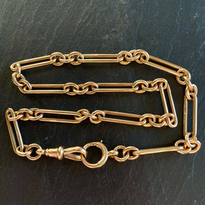 9k Trombone Link Chain