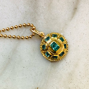 Iberian Emerald Pendant