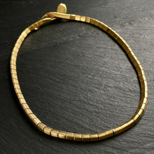Load image into Gallery viewer, Reserved — Gold Snake Necklace
