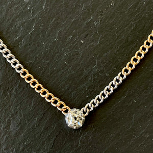 Bespoke Diamond Curb Necklace
