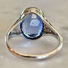 Load image into Gallery viewer, Sapphire &amp; Diamond Ring
