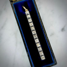 Load image into Gallery viewer, On Hold Diamond Bar Pendant
