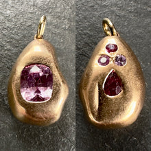 Load image into Gallery viewer, 20k Gold Sapphire Pendant 12
