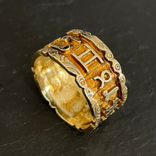 Load image into Gallery viewer, Gold Zodiac Ring
