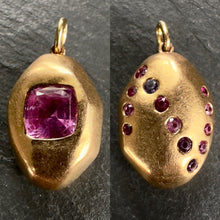 Load image into Gallery viewer, 20k Gold Sapphire Pendant 6
