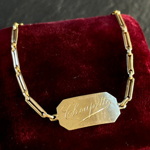 French Gold “Choupette” Bracelet