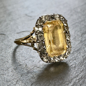 Yellow Sapphire Ring