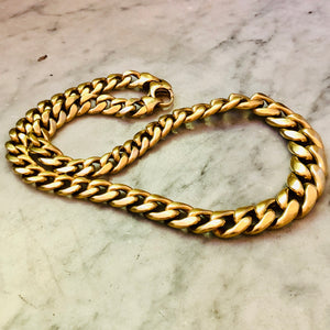 Graduated Curb Link Necklace