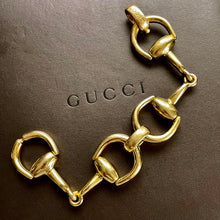 Load image into Gallery viewer, ON HOLD Vintage Gucci Horse Bit Bracelet
