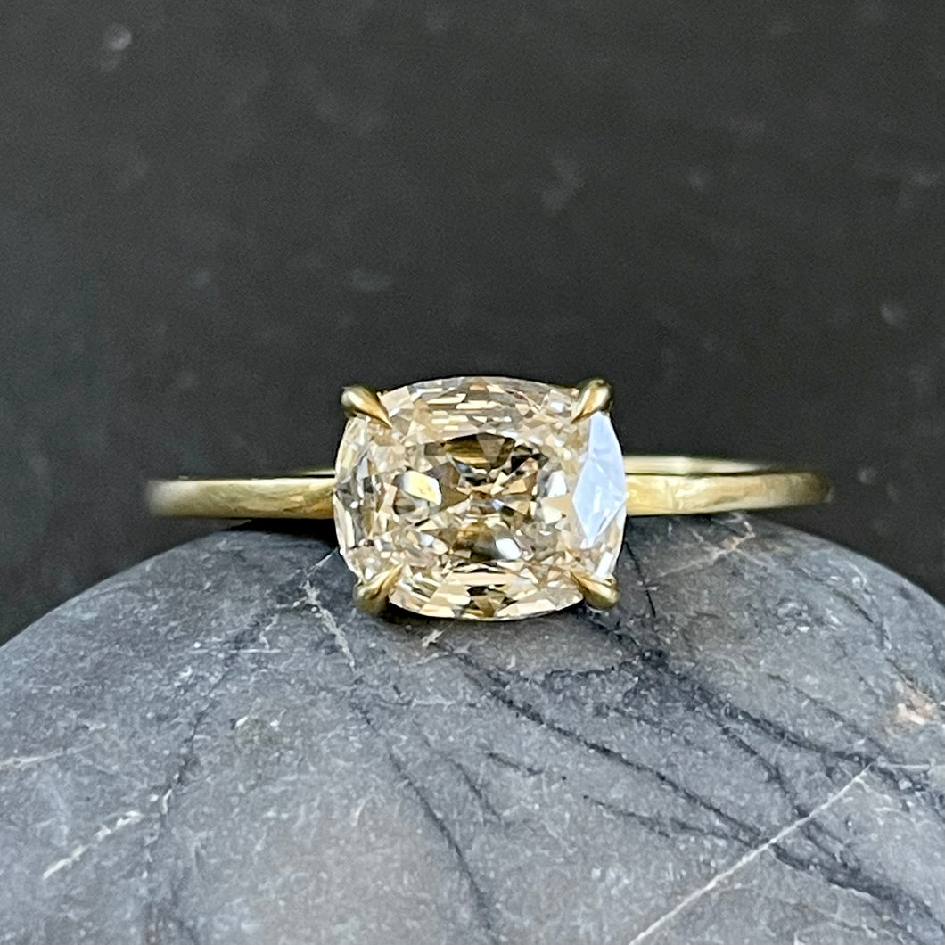 ROCKS Bespoke ~ Diamond Solitaire Ring