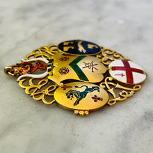 Load image into Gallery viewer, Enamel Crest Pendant
