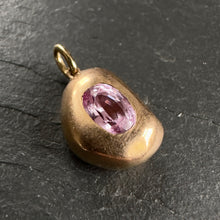 Load image into Gallery viewer, 20k Gold Sapphire Pendant 2
