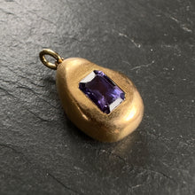 Load image into Gallery viewer, 20k Gold Sapphire Pendant 4
