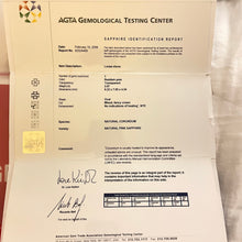 Load image into Gallery viewer, 20k Gold Sapphire Pendant 11
