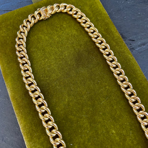 Vintage Boucheron French Curb Necklace