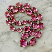 Load image into Gallery viewer, Pink Paste Rivière Necklace
