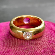 Load image into Gallery viewer, Bespoke Burma Pink Sapphire &amp; Diamond *Gemini* Ring

