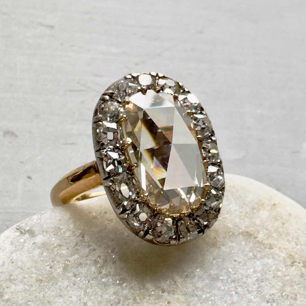 ROCKS Bespoke ~ Rose Cut Diamond Ring