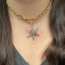 Load image into Gallery viewer, Diamond Six Point Star Pendant
