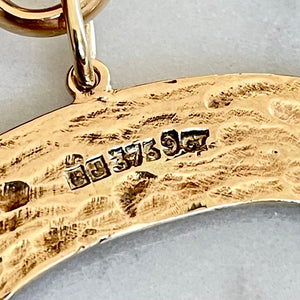 Gold Horseshoe Pendant
